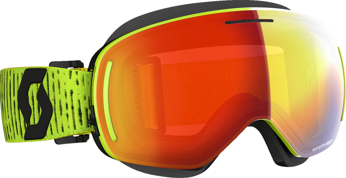 LCG EVO Snow Goggles - Yellow - Enhancer RC