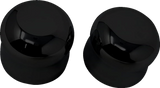 Axle Cap - Front - Smooth - Black 2002 - 2023