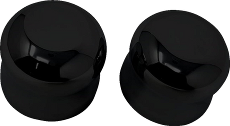 Axle Cap - Front - Smooth - Black 2002 - 2023