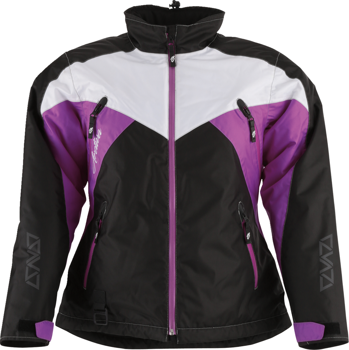 Women\'s Pivot 6 Jacket - Black/Purple/White - 2XL