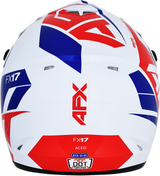 FX-17 Helmet - Aced - Red/White/Blue - Large