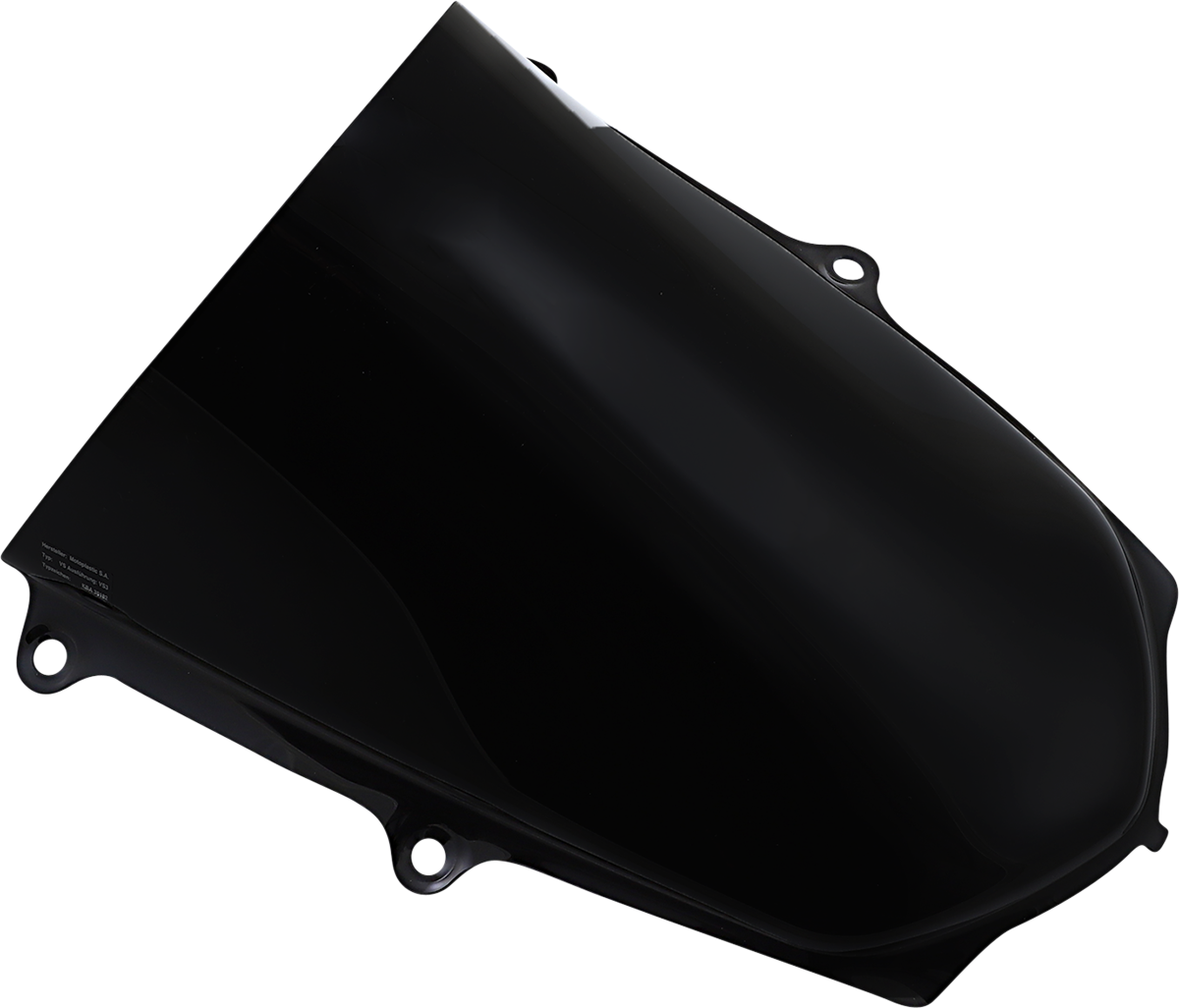 Race Windscreen - 14-3/8\" - Black - YZF-R1 2015 - 2019