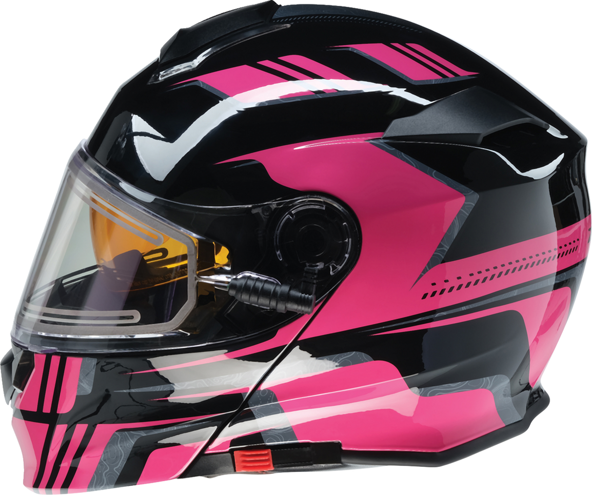 Solaris Snow Helmet - First Tracks - Black/Pink - Large