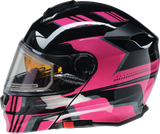 Solaris Snow Helmet - First Tracks - Black/Pink - 2XL