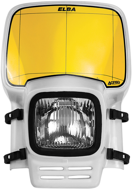 Elba Headlight - White