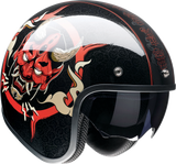 Saturn Helmet - Devilish - Gloss Black/Red - XL