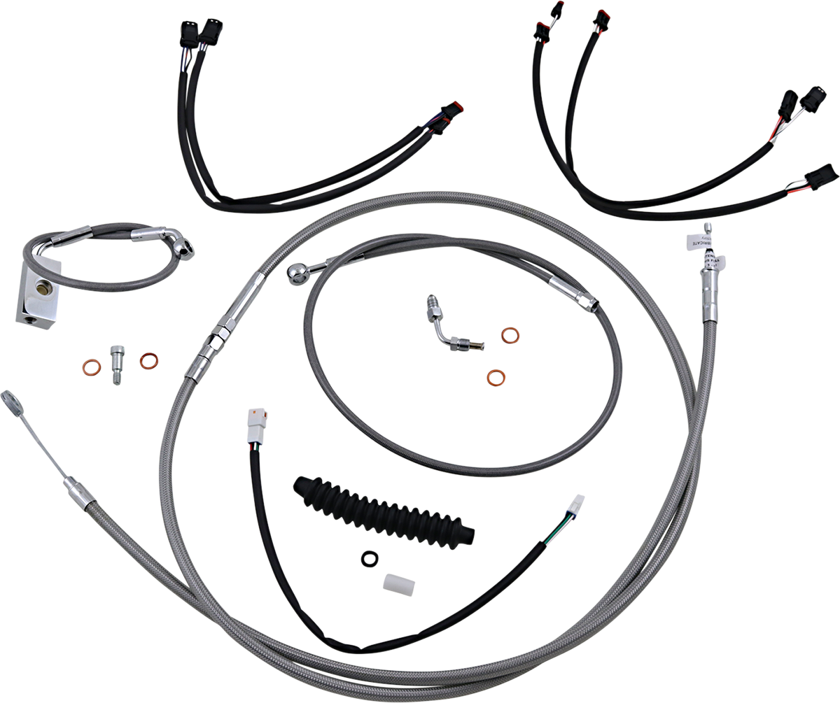 Control Cable Kit - XR - Stainless Steel/Chrome 2018 - 2022