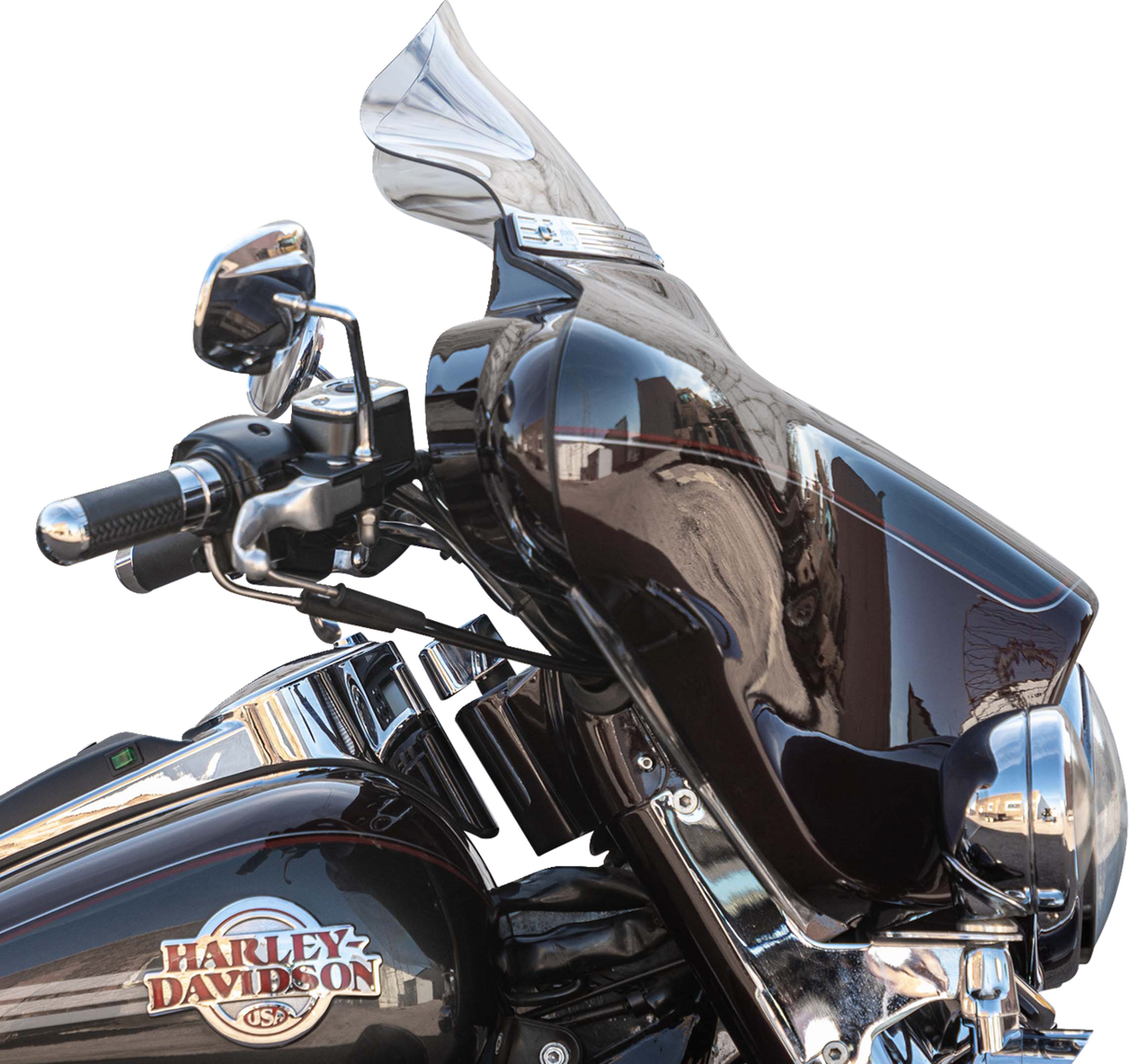 Flare™ Windshield - 6-1/2\" - Clear - FLH 1996 - 2013