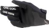 Radar Gloves - Black/White - Medium