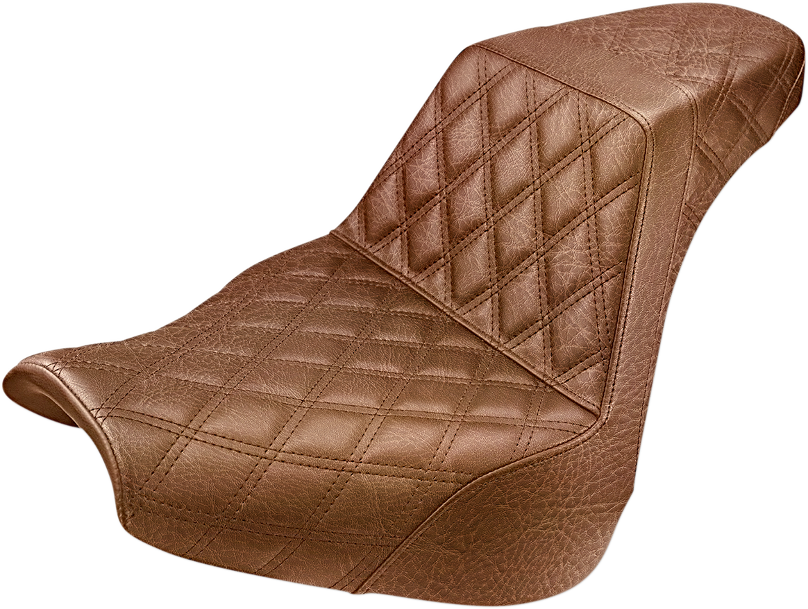 Step-Up Seat - Full Lattice Stitch - Brown - FXBR/S \'18-\'20 2018 - 2020