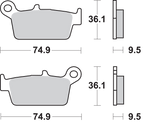 Off-Road Sintered Brake Pads 1987 - 2018