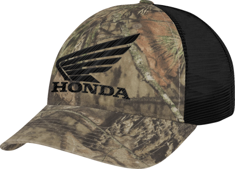 Honda Hat - Mossy Oak Camo/Black