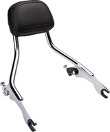 Detachable Backrest - Chrome - Short - FLH/FLT 2009 - 2020