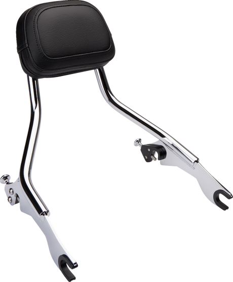 Detachable Backrest - Chrome - Short - FLH/FLT 2009 - 2020