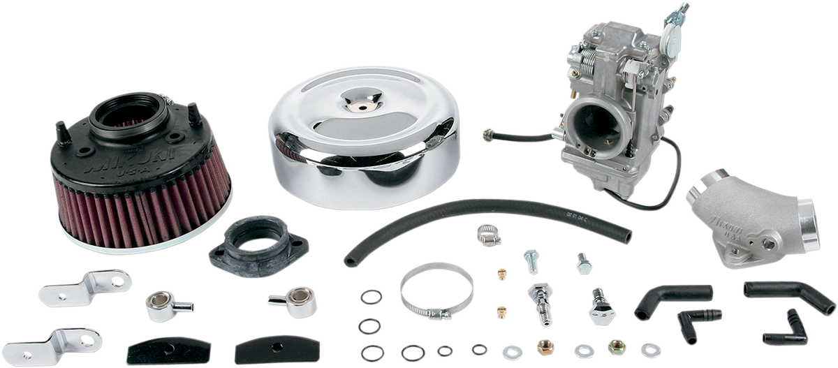 Smoothbore Carburetor Total Kit - HSR45 - Twin Cam 1999 - 2006