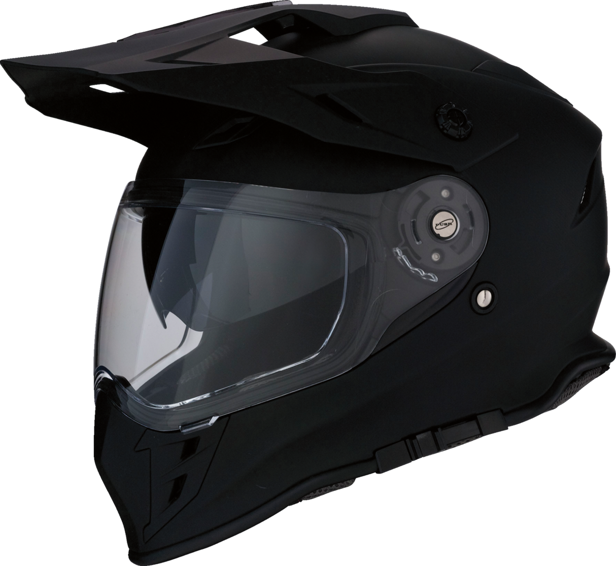 Range Dual Sport Helmet - Flat Black - Large