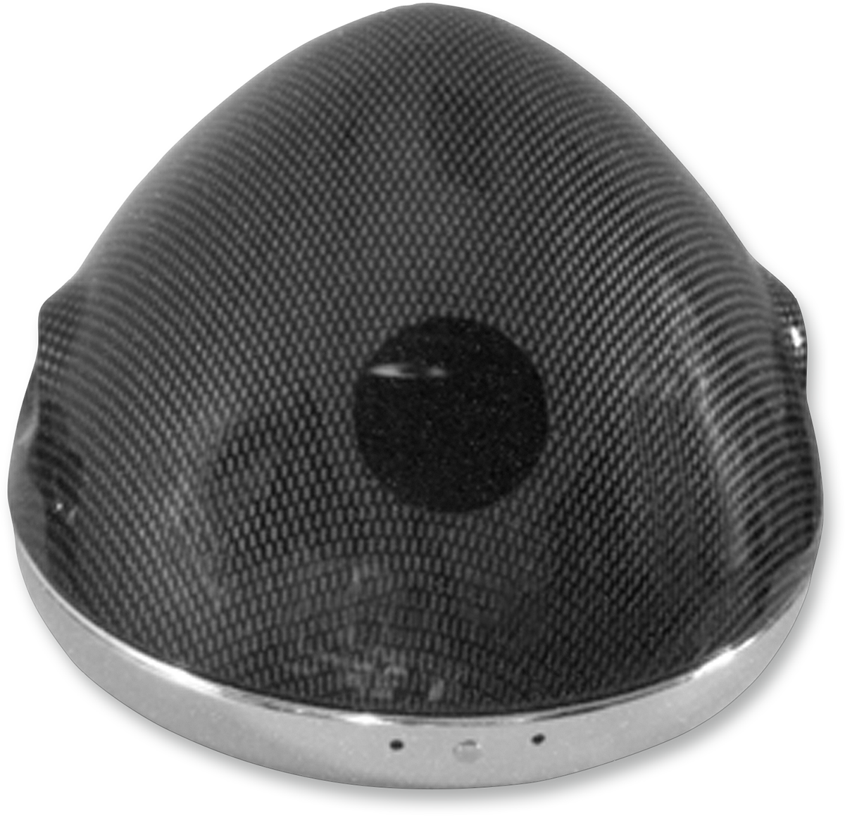 Lucas Style Headlight Shell - 7\" - Faux Carbon