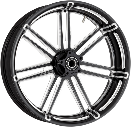 Wheel - 7-Valve - Rear - Single Disc/With ABS - Black - 18x5.5 2008 - 2022