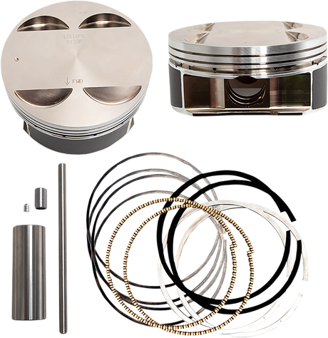 Big Bore Piston Kit - 124\" - +.010 - M8 2017 - 2022