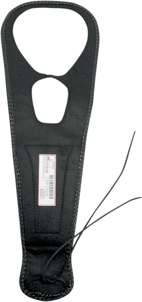 Pouch Tank Bib - Studded - Black - Honda 2002 - 2008