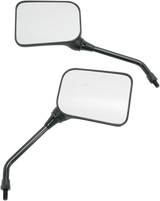 Mirror - Side View - Universal - Rectangle - Black