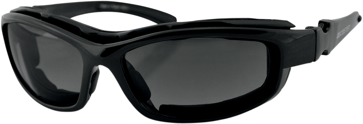 Road Hog II Convertible Sunglasses - Gloss Black - Interchangeable Lens