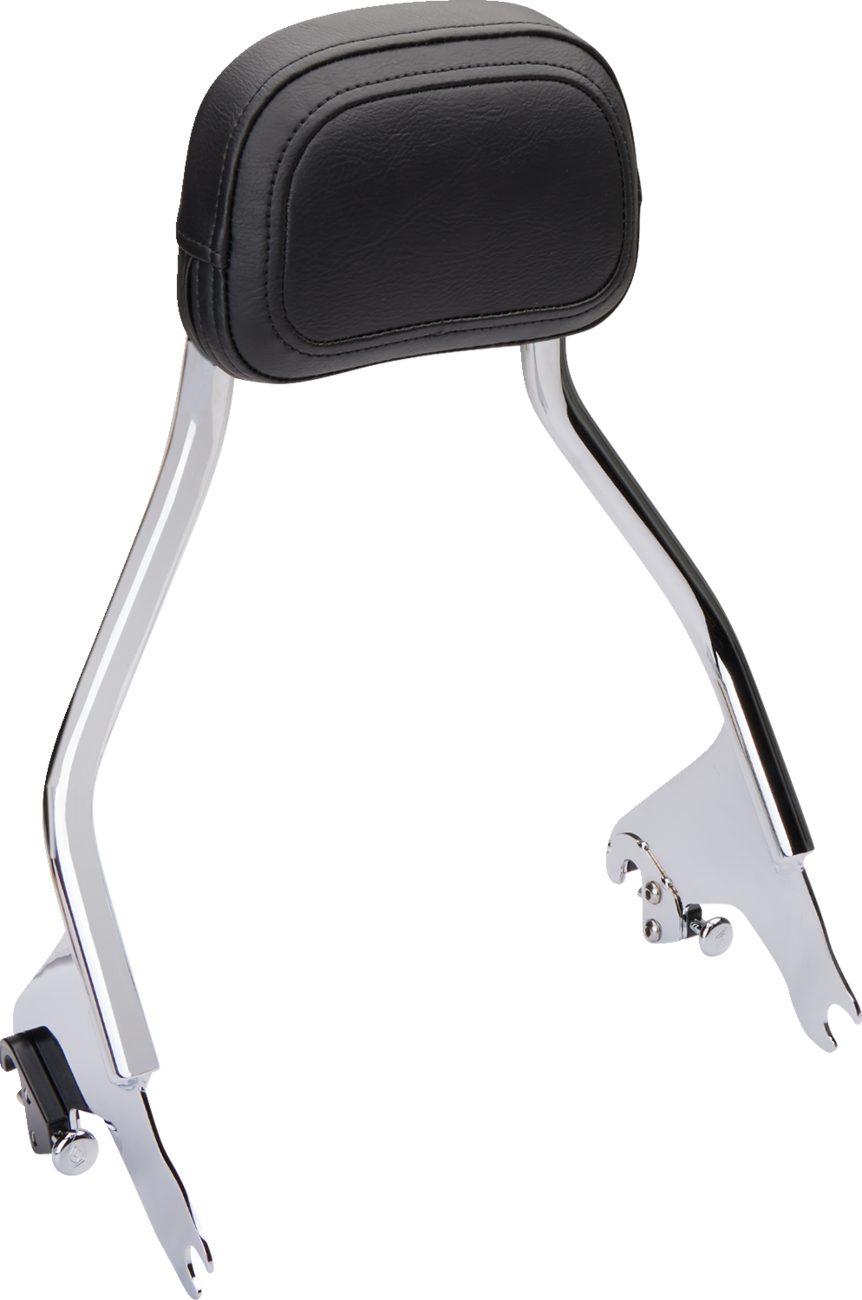 Detachable Backrest - Chrome - Short - FLH/FLT 1997 - 2008