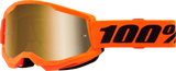 Strata 2 Goggle - Neon Orange - True Gold Mirror