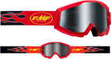 PowerCore Sand Goggles - Flame - Red - Smoke