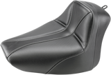 Dominator Solo Seat - w/o Backrest - Black w/ Gray Stitching - FLS/FXS \'00-\'06 2000 - 2006