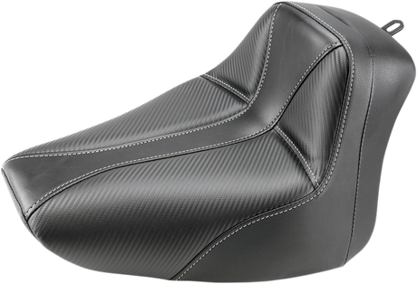 Dominator Solo Seat - w/o Backrest - Black w/ Gray Stitching - FLS/FXS \'00-\'06 2000 - 2006