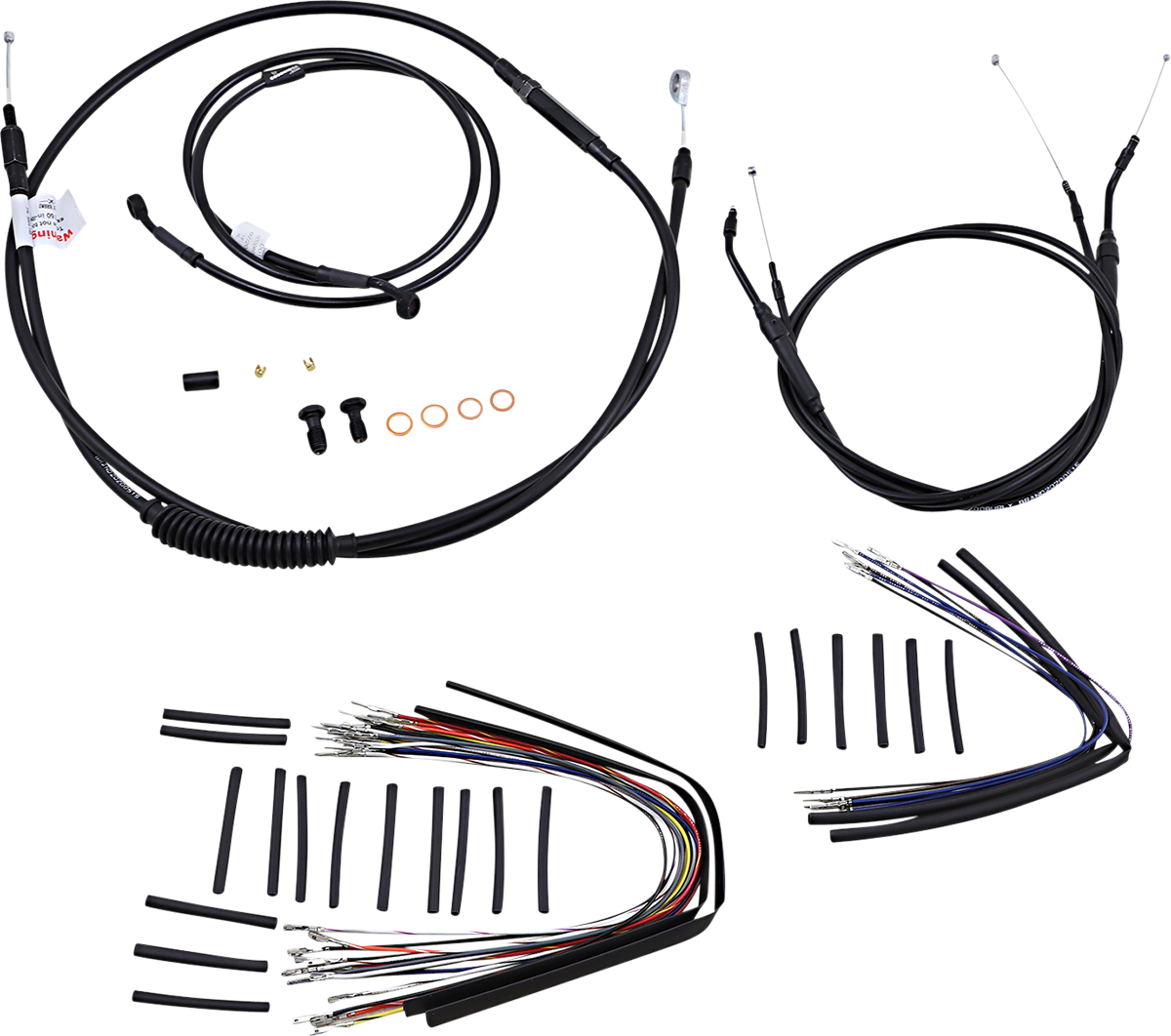 Control Kit - 14\" Ape Hanger Handlebars 2007 - 2011