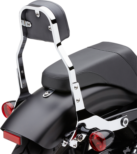 Backrest Kit - 11\" - Chrome - XL 2004 - 2019