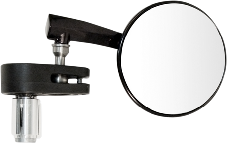 Mirror - Side View - Round - Black - Right