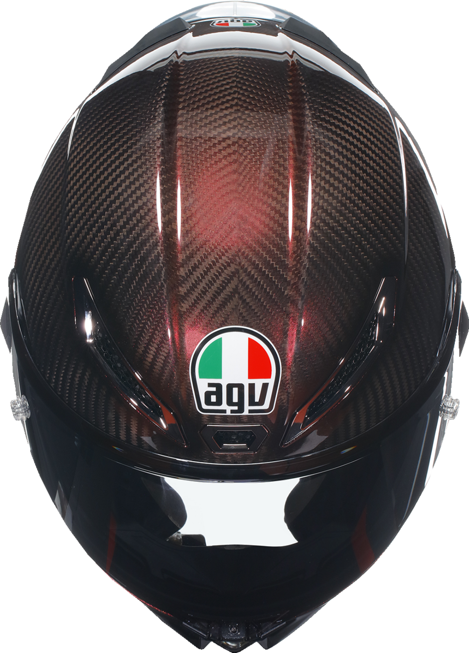 Pista GP RR Helmet - Red Carbon - Large