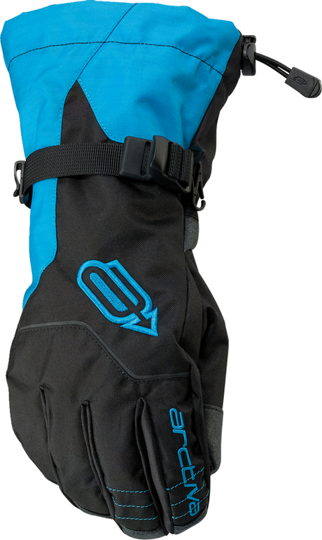 Pivot Gloves - Black/Blue - Large