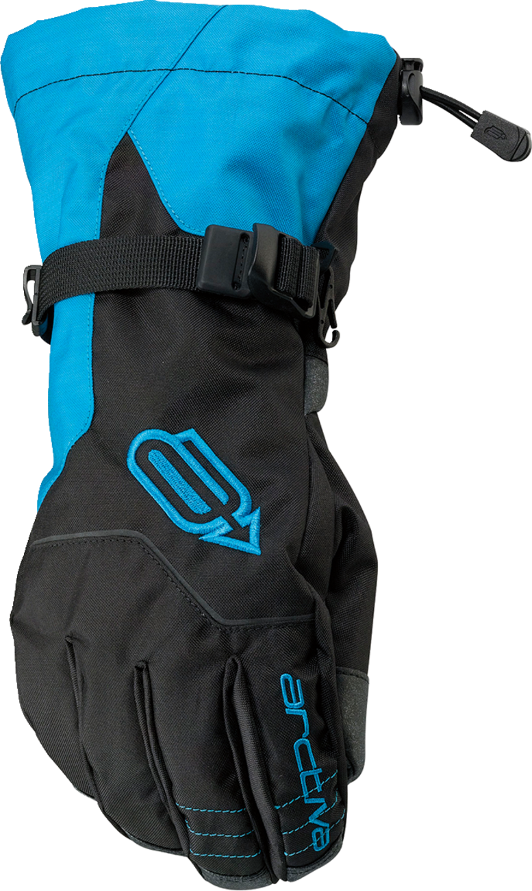 Pivot Gloves - Black/Blue - Large