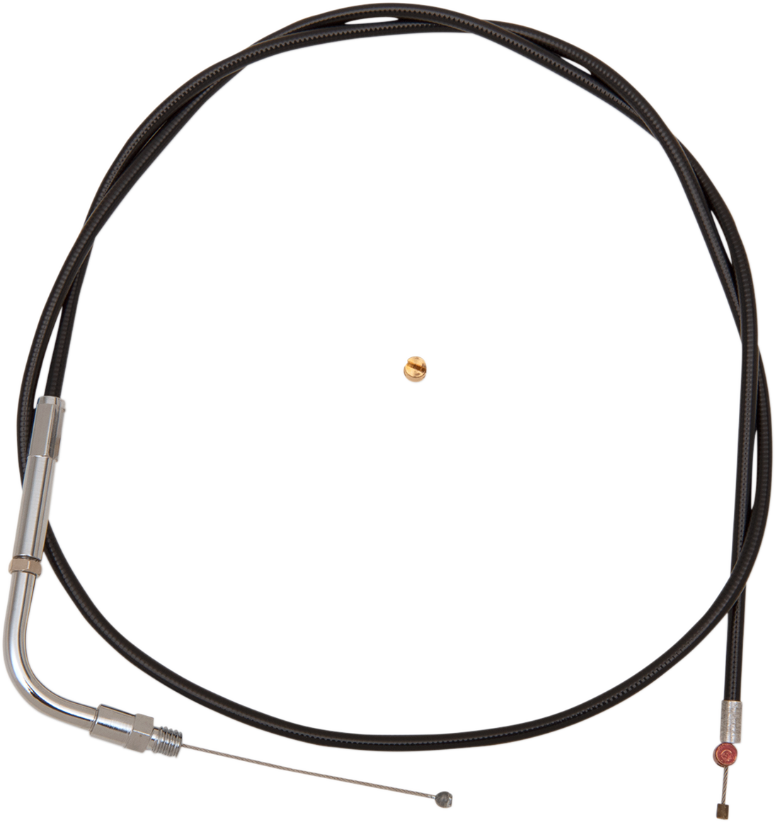 Throttle Cable - +6\" - Black 1983 - 1989