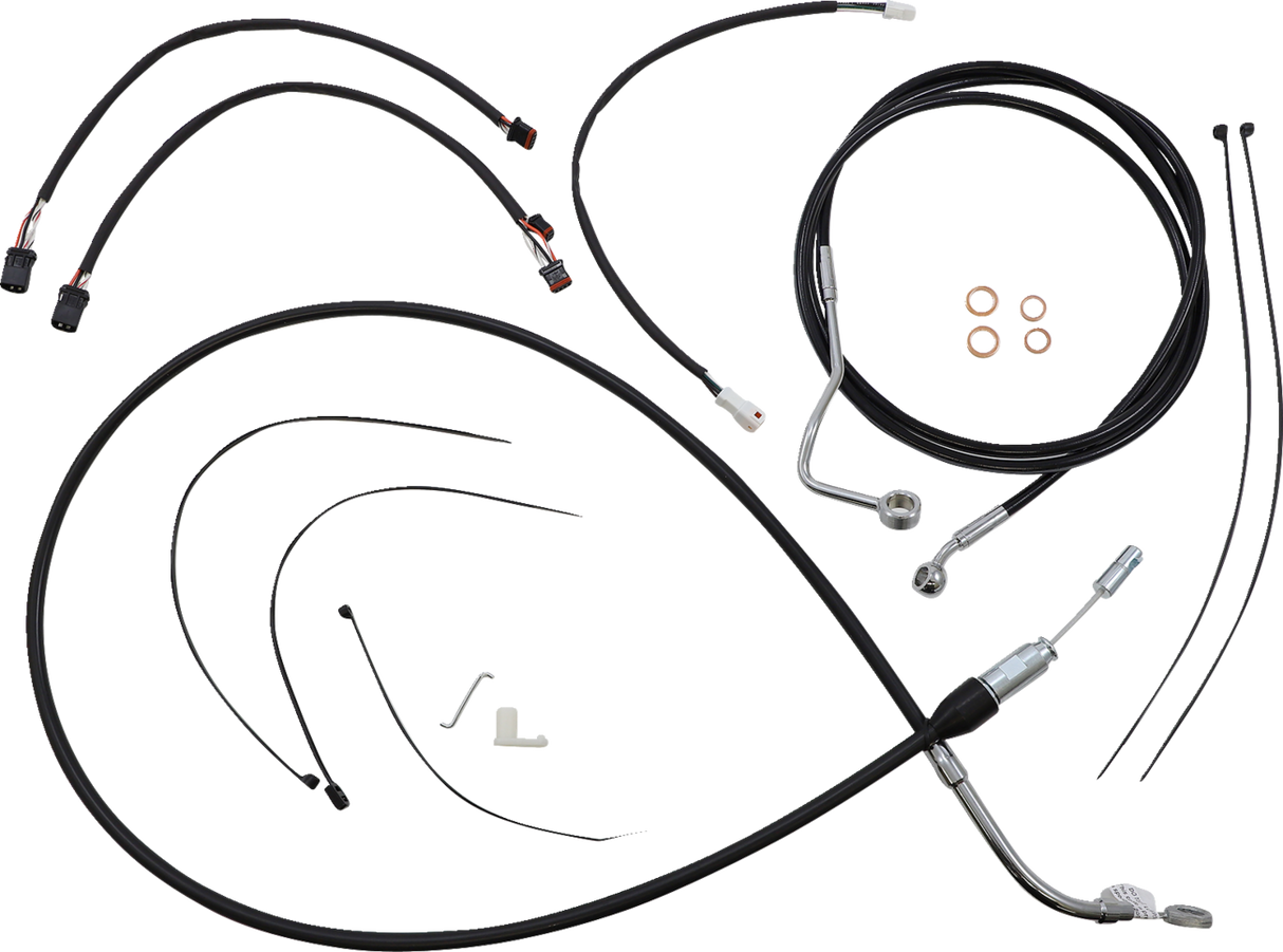 Control Cable Kit - XR - Black/Chrome 2021 - 2021