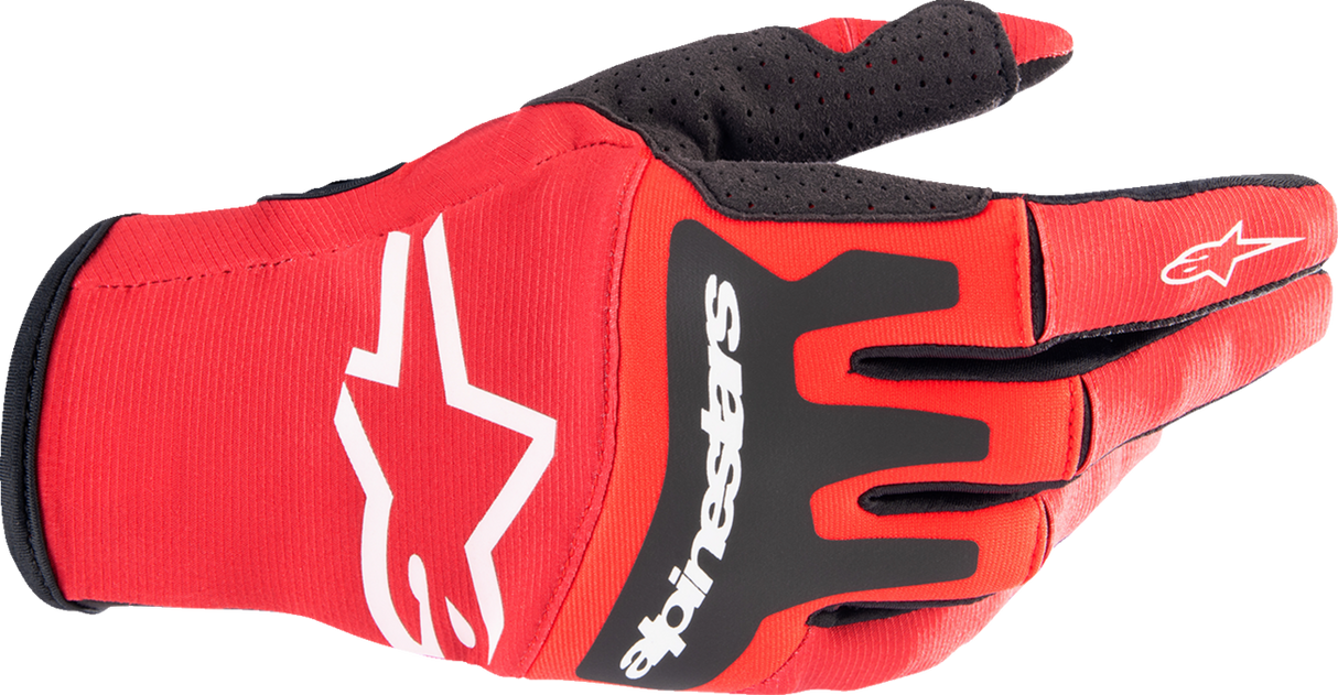 Techstar Gloves - Warm Red/Black - Small