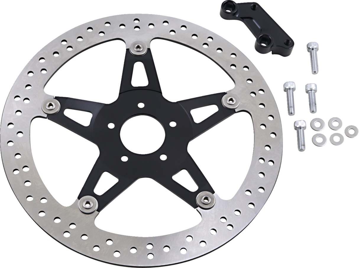 Big Brake Rotor - 14\" - Front Right - Touring 2008 - 2022