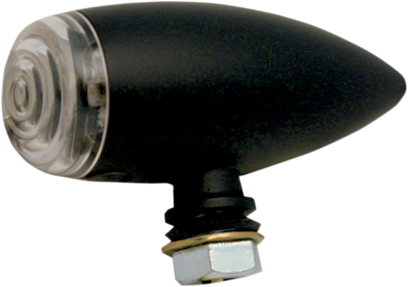 Bullet Marker Light - Black/Smooth