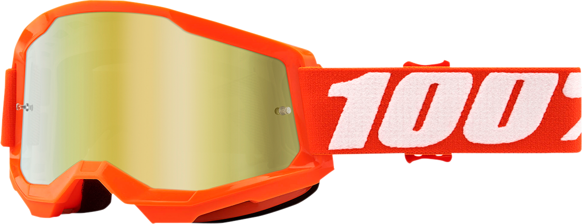 Strata 2 Goggles - Orange - Gold Mirror