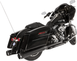 El Dorado Dual Exhaust System - Black - Black Thruster 2009 - 2016