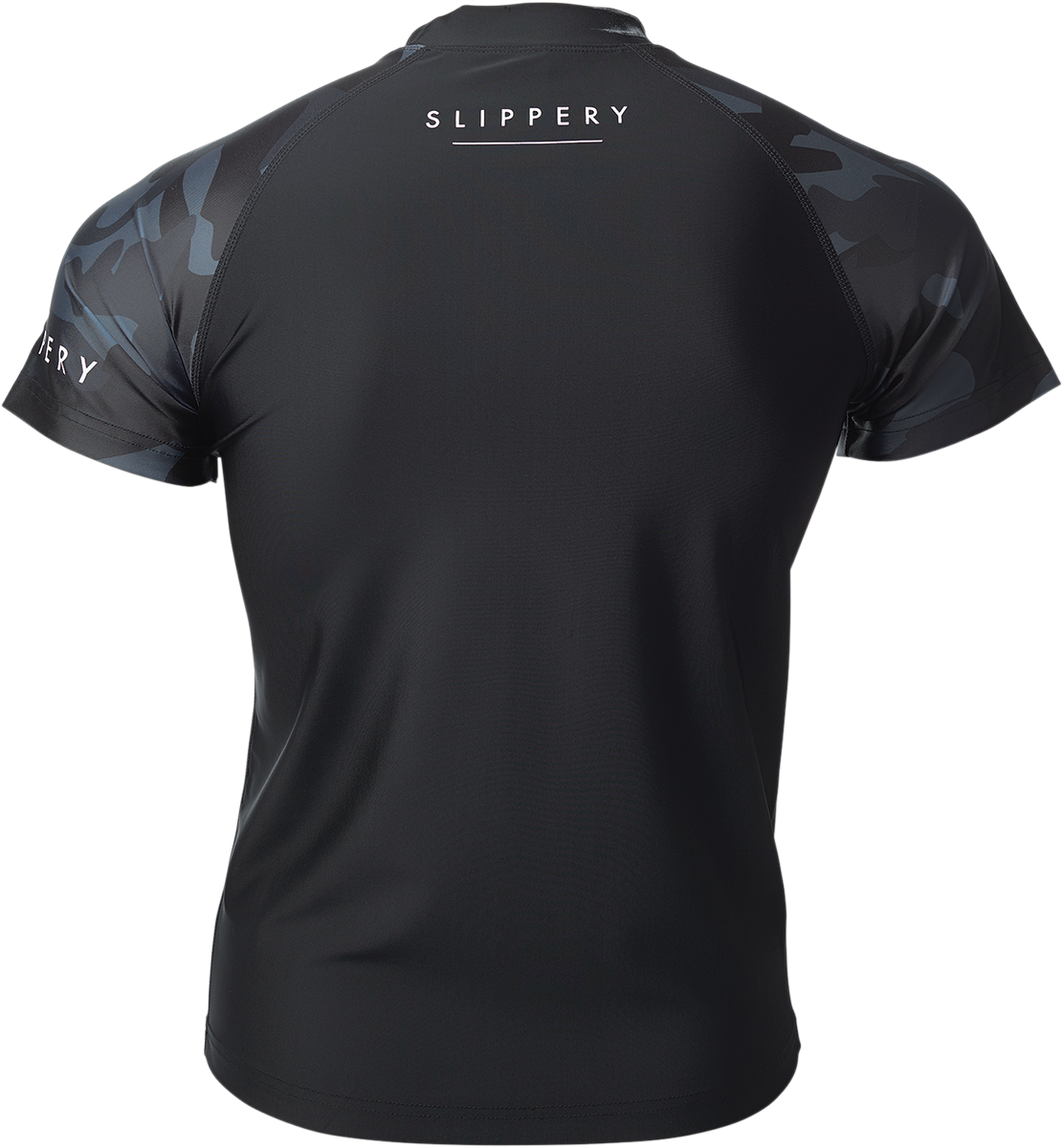 Rashguard Short-Sleeve Underwear - Black/Camo - Large