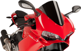 Race Windscreen - 14-1/2\" - Black - Panigale 2015 - 2017