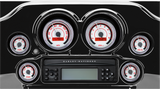 MVX-8K Series Analog/Digital 2-Gauge Kit - Black Bezel - Black Face with Gray Background 2004 - 2013