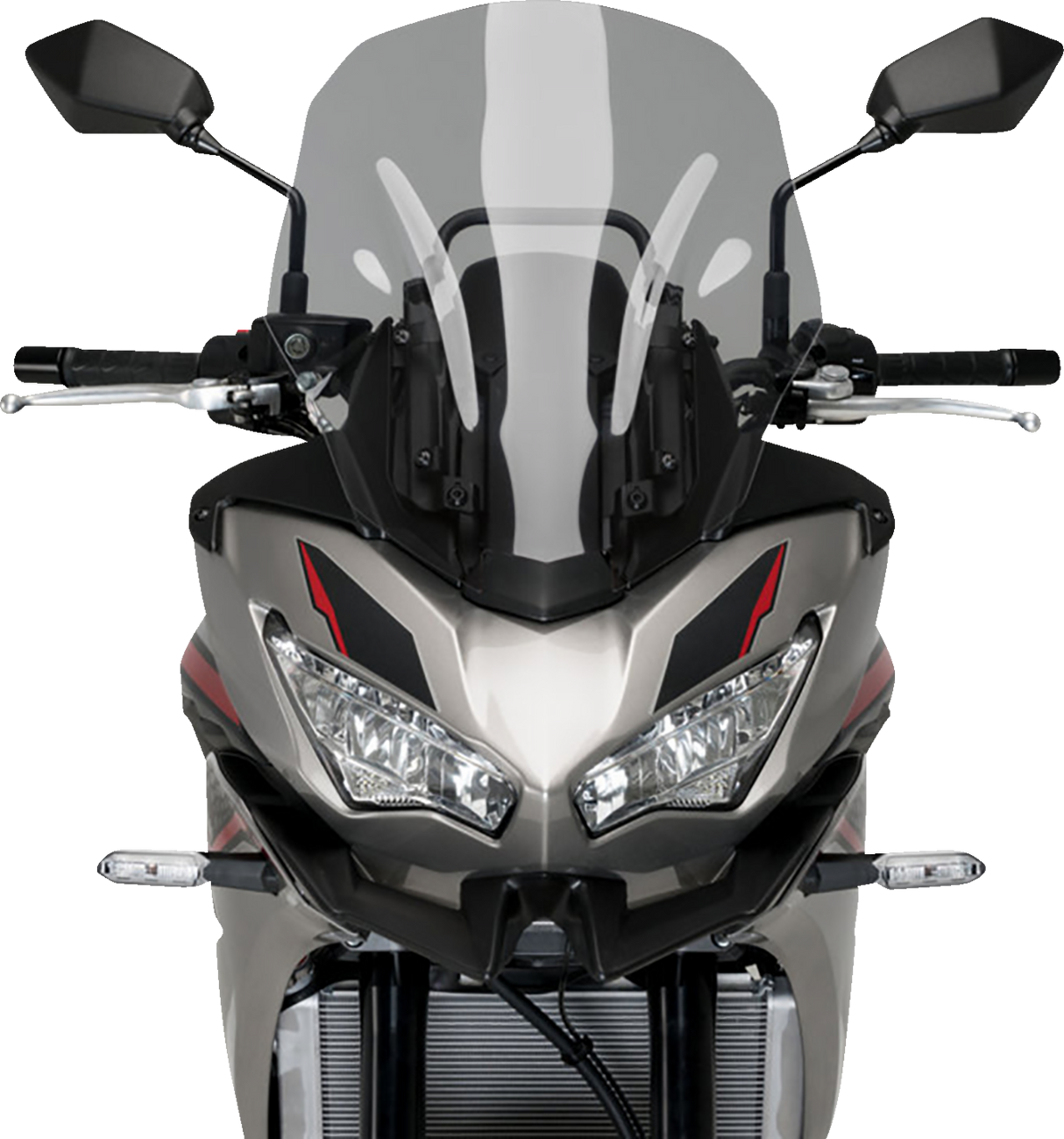 Touring Windscreen - 18-3/4\" - Smoke - Versys 650 2022 - 2024