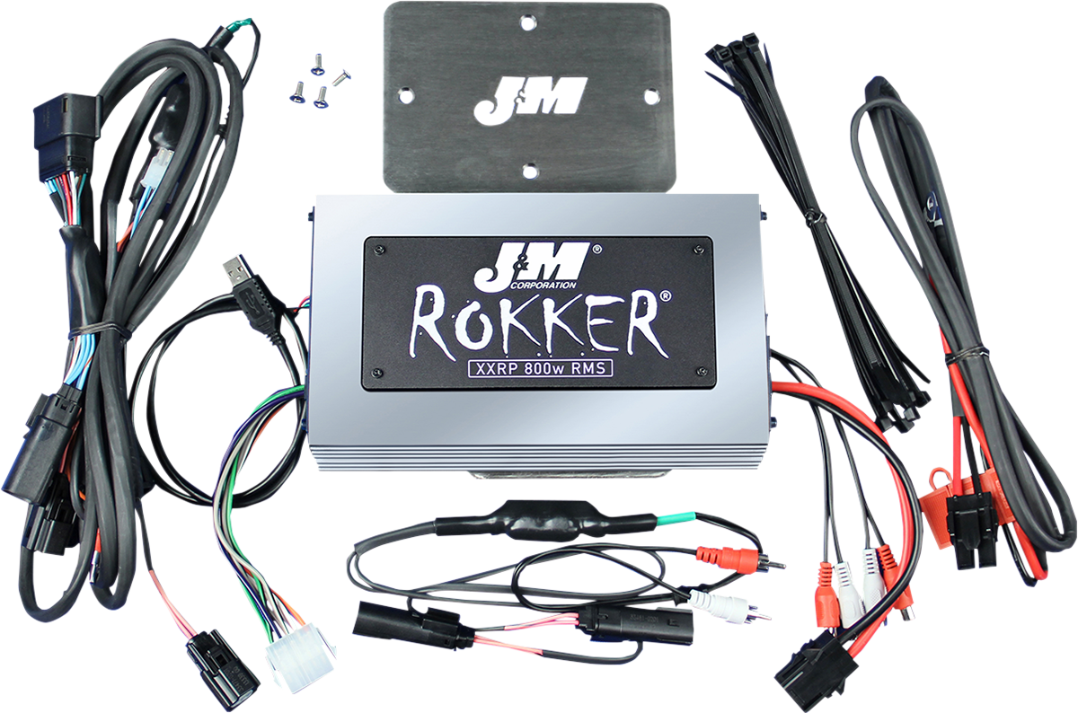 800w 4-Channel Rokker Amplifier - \'16+ FLTRU 2016 - 2019