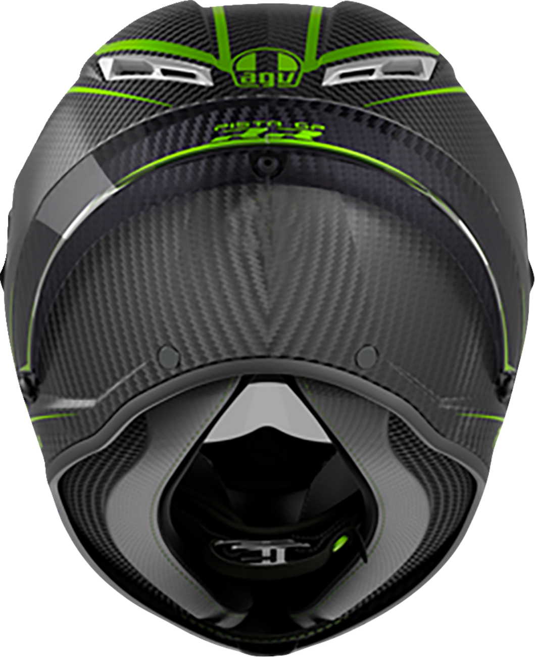 Pista GP RR Helmet - Performante - Carbon/Lime - Large